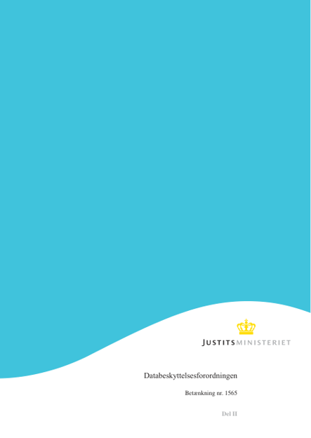 Cover af betænkning