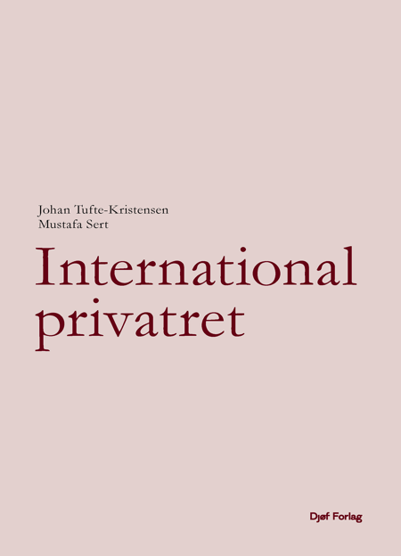 Cover af International privatret (1. udg.)