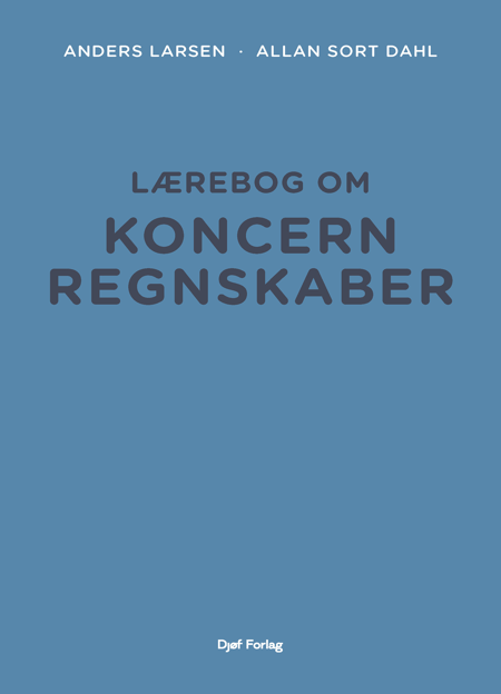 Cover til: Lærebog om koncernregnskaber (1. udg.)