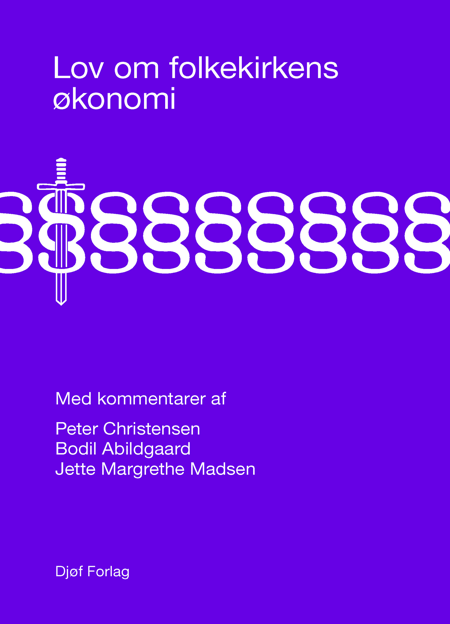 Cover til: Lov om folkekirkens økonomi (1. udg.)