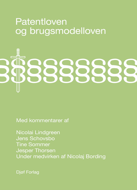 Cover af Patentloven og brugsmodelloven (1. udg.)