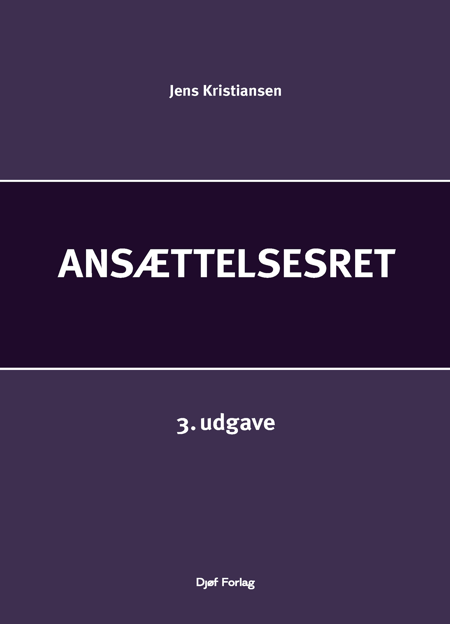Cover til: Ansættelsesret (3. udg.)