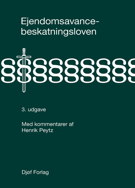 Cover af Ejendomsavancebeskatningsloven (3. udg.)