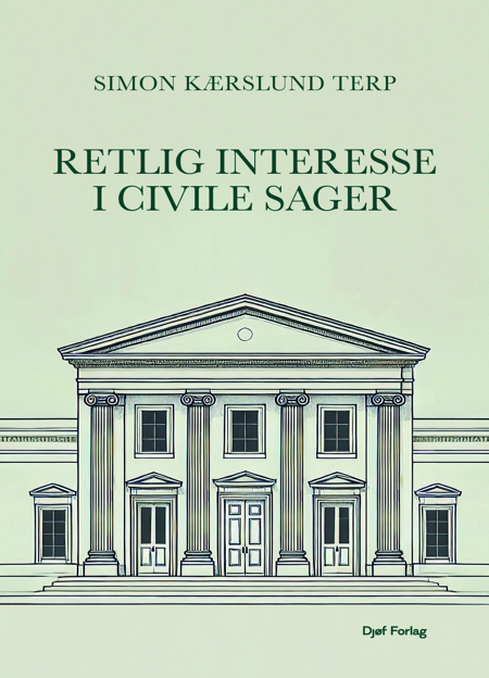 Cover af Retlig interesse i civile sager (1. udg.)