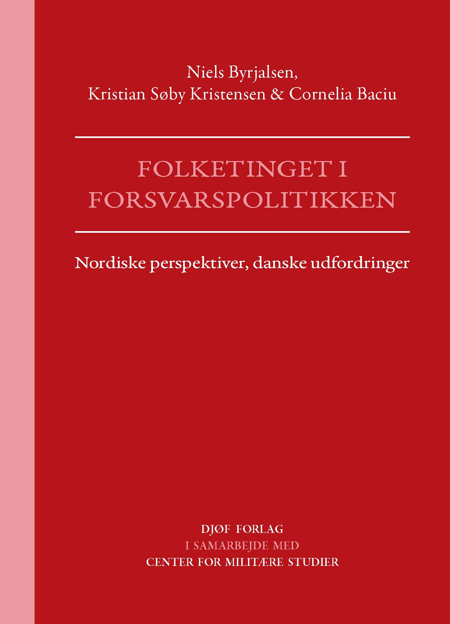 Cover til: Folketinget i forsvarspolitikken (1. udg.)