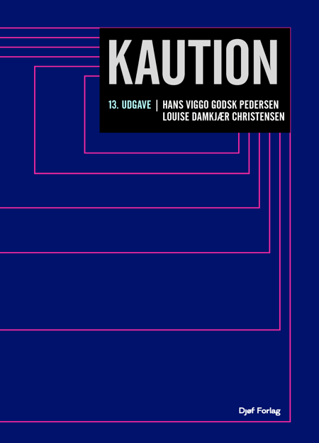 Cover til: Kaution (13. udg.)