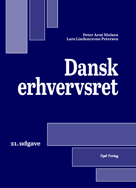 Cover til: Dansk erhvervsret (21. udg.)