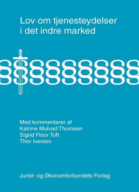 Cover af Lov om tjenesteydelser i det indre marked (1. udg.)