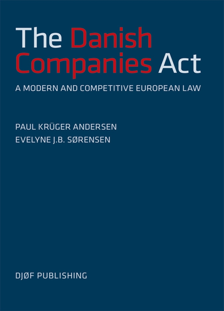 Cover af The Danish Companies Act (1<sup>st</sup>. Ed.)
