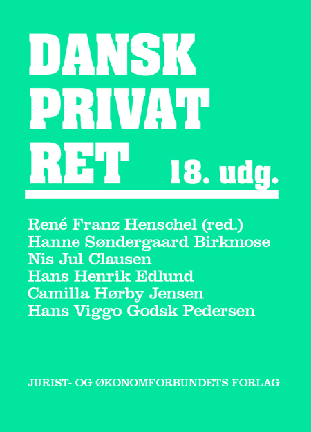 Cover af Dansk Privatret (18. udg.)