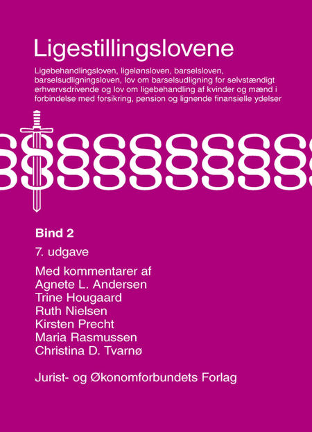 Cover af Ligestillingslovene bind 2 (7. udg.)