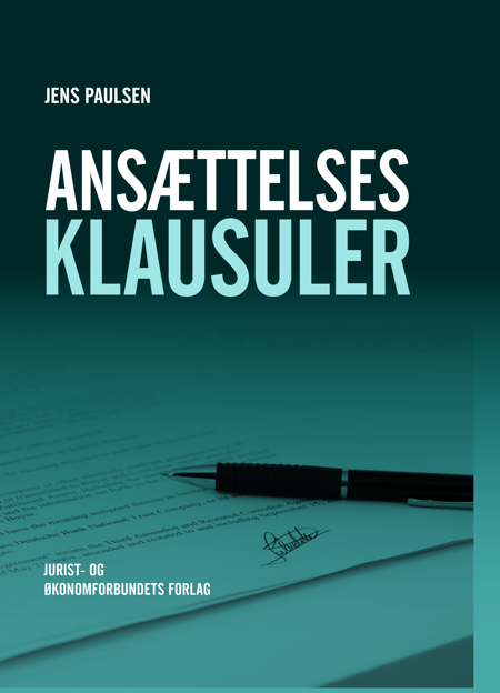 Cover af Ansættelsesklausuler (1. udg.)
