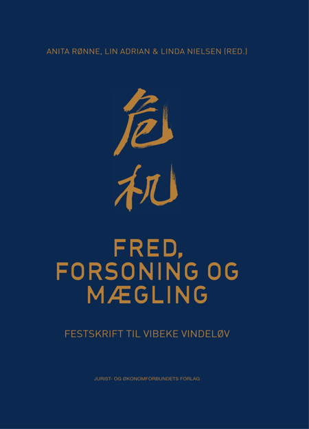Cover af Fred, forsoning og mægling (1. udg.)