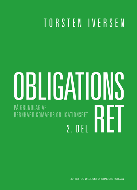 Cover af Obligationsret 2. del (5. Udg.)
