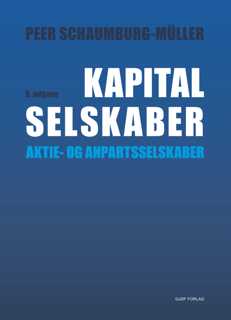 Cover af Kapitalselskaber – aktie- og anpartsselskaber (9. udg.)