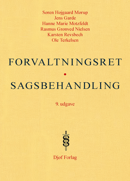 Cover af Forvaltningsret – Sagsbehandling (9. udg.)
