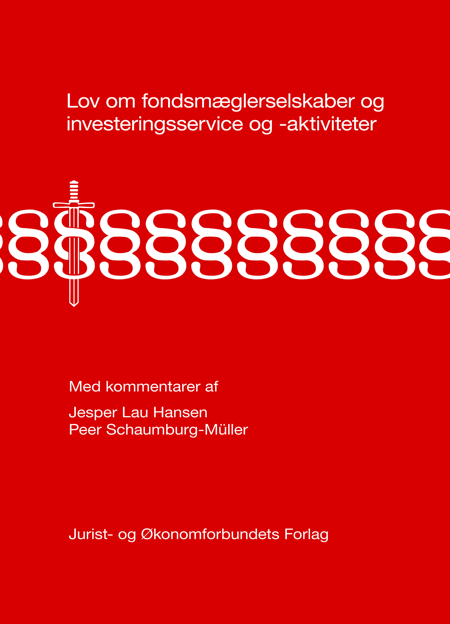 Cover af Lov om fondsmæglerselskaber og investeringsservice og -aktiviteter (1. udg.)