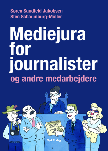 Cover til: Mediejura for journalister (2. udg.)