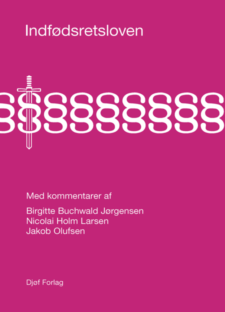Cover til: Indfødsretsloven (1. udg.)