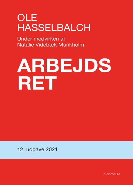 Cover af Arbejdsret (12. udg.)