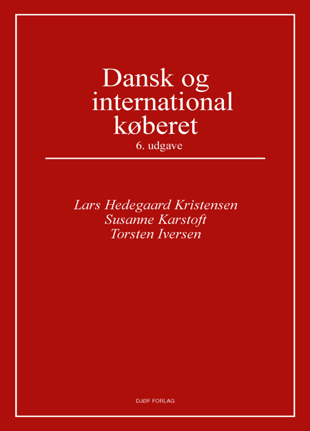 Cover af Dansk og international køberet (6. udg.)