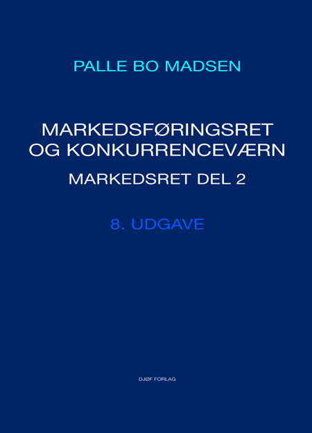 Cover af Markedsføringsret og konkurrenceværn (8. udg.)