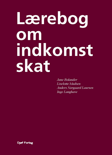 Cover af Lærebog om indkomstskat (20. udg.)