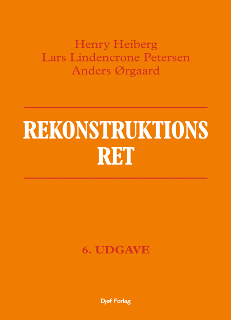 Cover af Rekonstruktionsret (6. udg.)