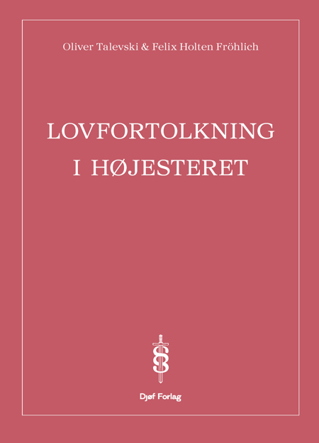 Cover af Lovfortolkning i Højesteret (1. udg.)