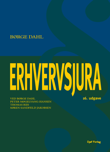 Cover af Erhvervsjura (16. udg.)