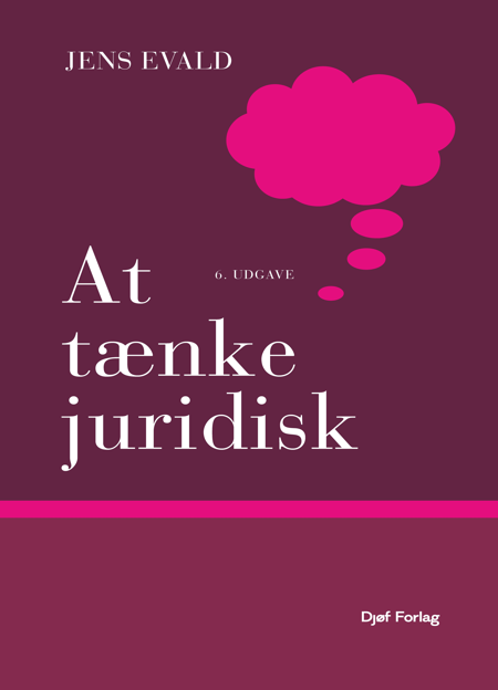 Cover af At tænke juridisk (6. udg.)