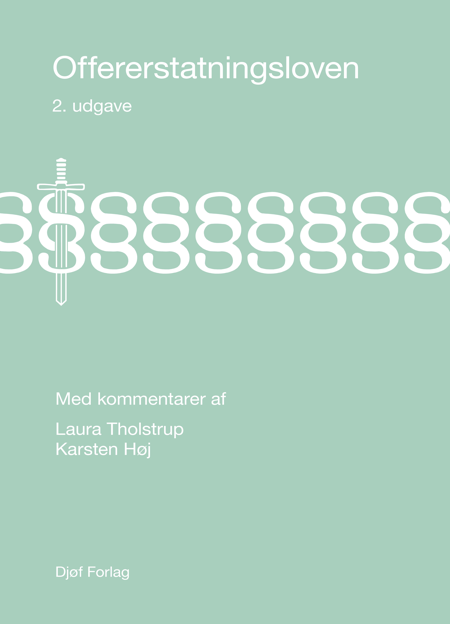 Cover af Offererstatningsloven (2. udg.)