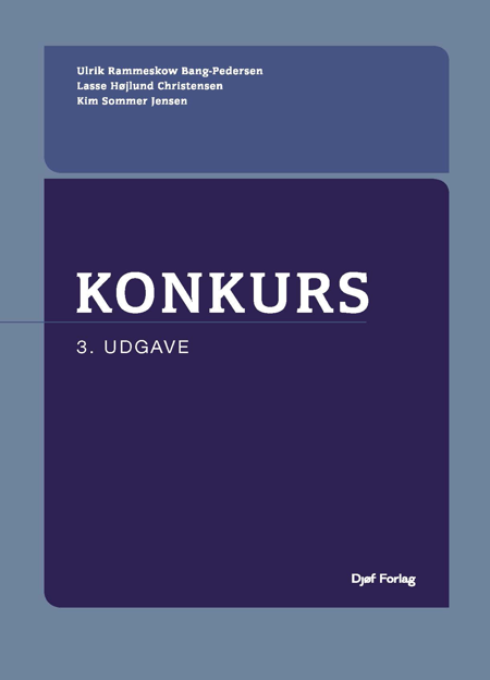 Cover af Konkurs (3. udg.)