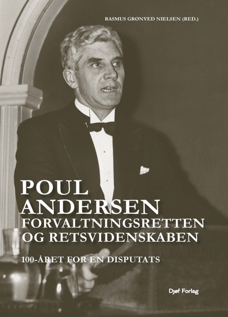 Cover af Poul Andersen, forvaltningsretten og retsvidenskaben (1. udg.)