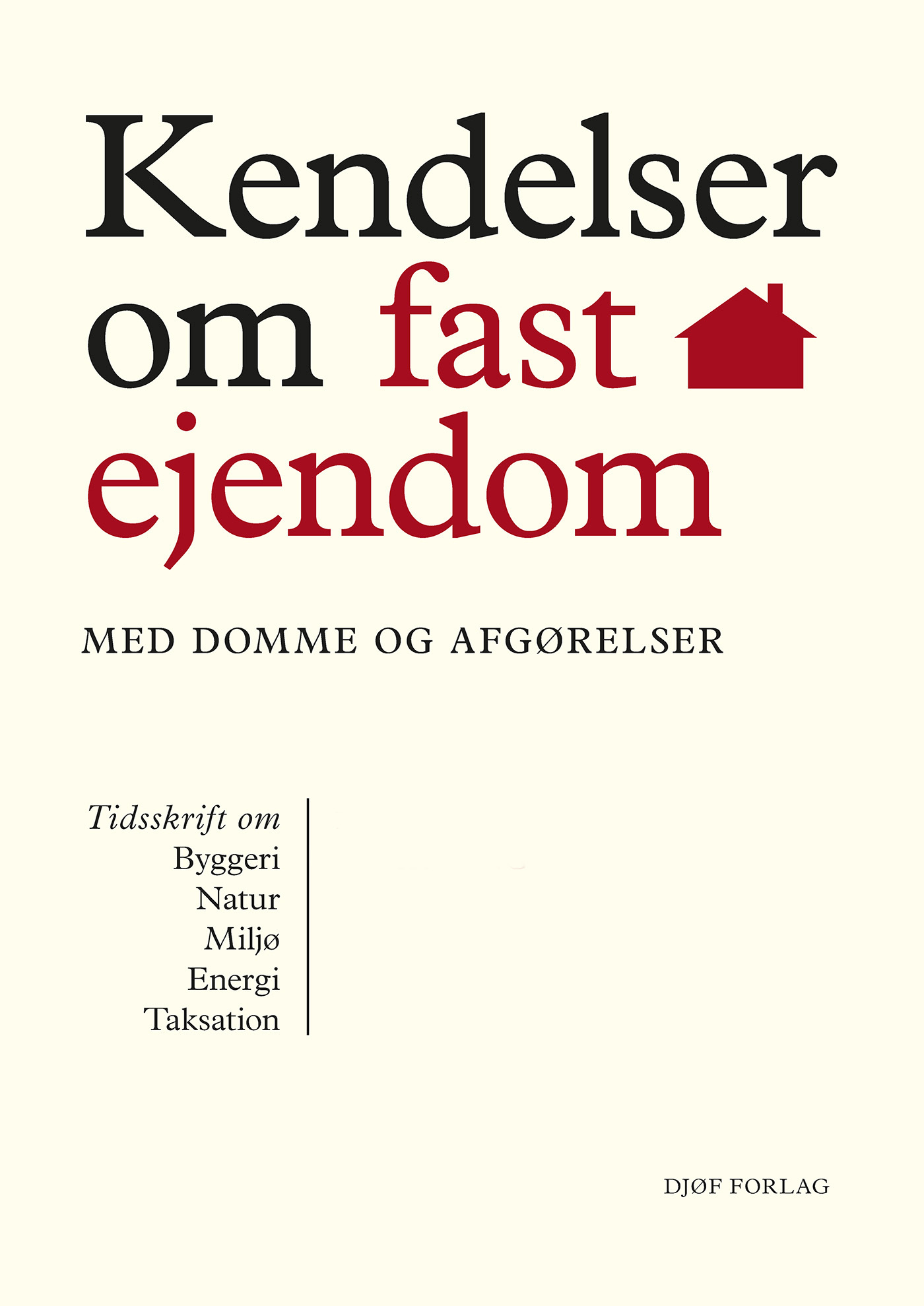 Cover af Kendelser om fast ejendom